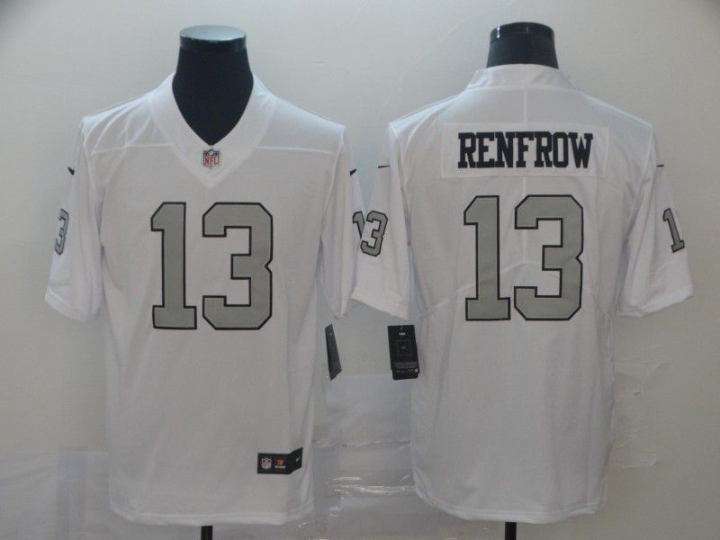 Men Oakland Raiders #13 Renfrow White Nike Vapor Untouchable Limited Player NFL Jerseys->oakland raiders->NFL Jersey